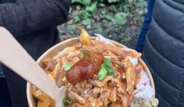 Christmas chip at Christmas market