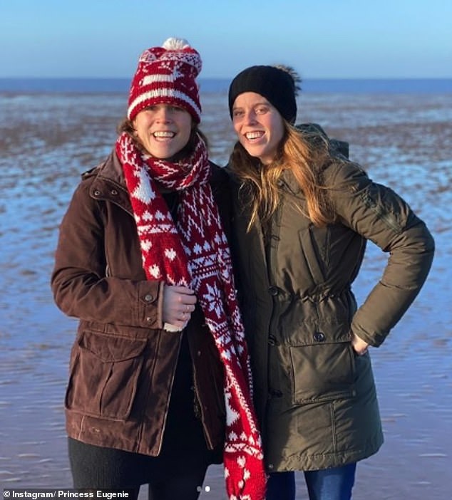 Princess Eugenie has congratulated her sister Beatrice after news of her pregnancy was announced