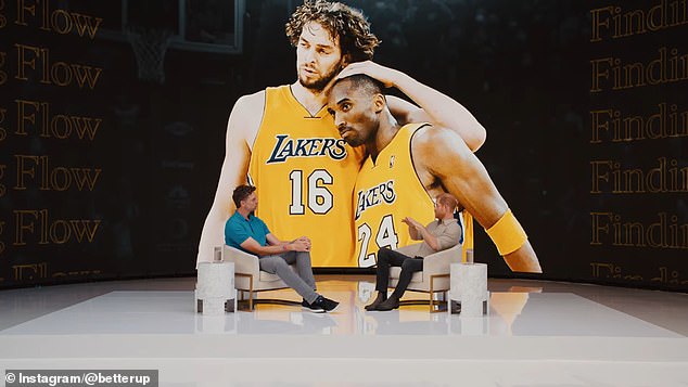 Prince Harry  sat down for a chat with ex-Lakers star Pau Gasol to discuss purpose, performance, and productivity, as part of his role with BetterUp in October