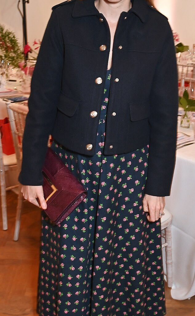 A pregnant Princess Beatrice beamed at a London event this afternoon - one week after announcing that she is having a second child