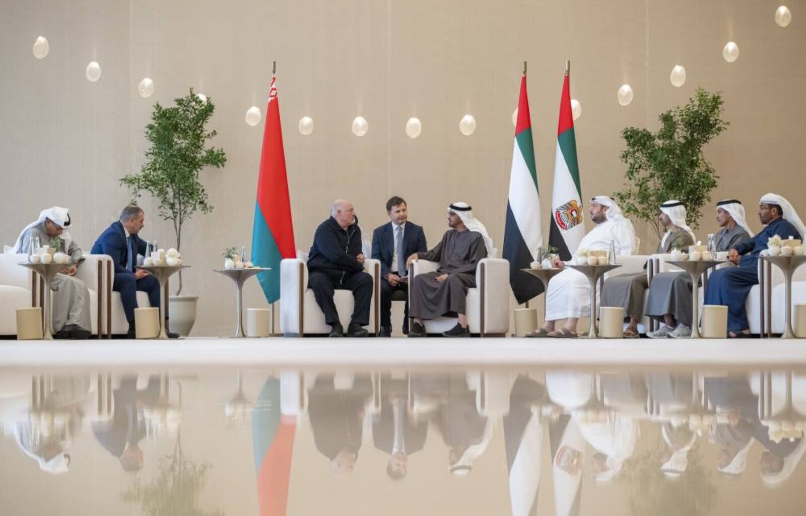 UAE, Belarus Presidents discuss bilateral relations