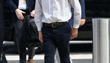 James, Viscount Severn, arriving at the Commonwealth Games in 2022