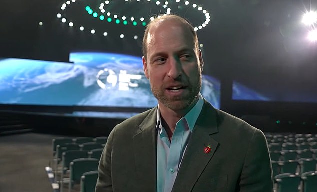 Prince William spoke to the BBC and Sky News about his wife the Princess of Wales as he prepared to host his fourth annual Earthshot Awards in Cape Town