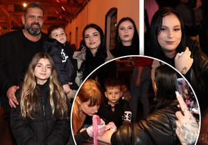 Radek Kašpárek s dětmi na akci