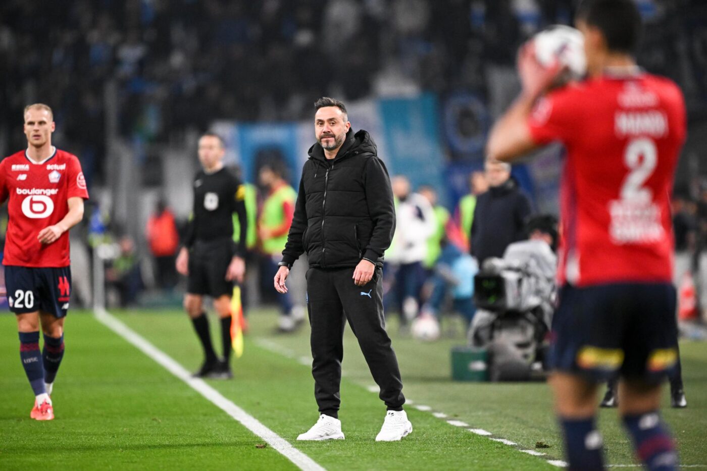 De Zerbi après OM-Lille : « Je crois que l’arbitre n’a jamais eu le match en main » - Ligue 1 - J15 - Marseille-Lille (1-1)