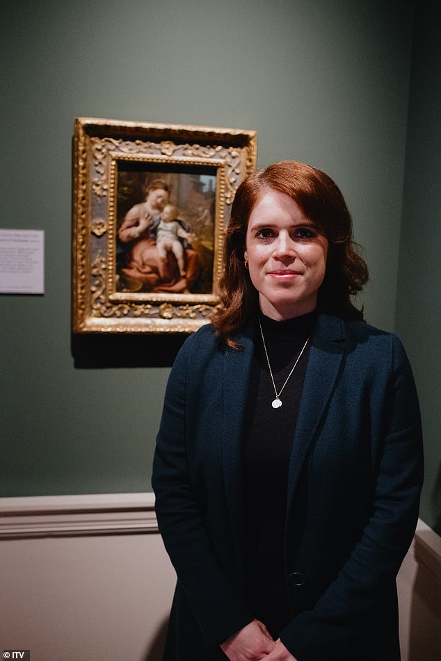 Princess Eugenie has been promised fans that she will 'share more' of her love of art next year in a heartwarming post