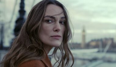 Keira Knightley in Black Doves, a Netflix series that Prince William recently admitted he watches