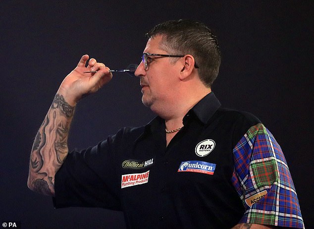 Gary Anderson managed a pub with his wife for four years until he made it into the Premier League