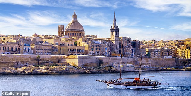 The cost of living in Malta is said to be 18 per cent cheaper than in the UK