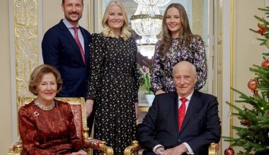 The Norwegian Royal Family has released their annual Christmas photograph - and there is one family member notably absent