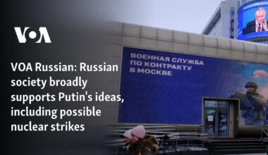 Russian society broadly supports Putin's ideas, including possible nuclear strikes