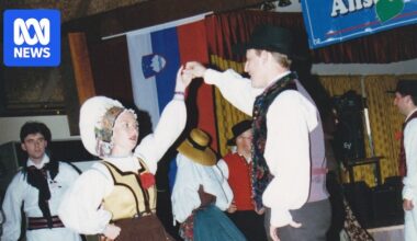 Canberra's Slovenian community bands together to recreate stolen traditional costumes