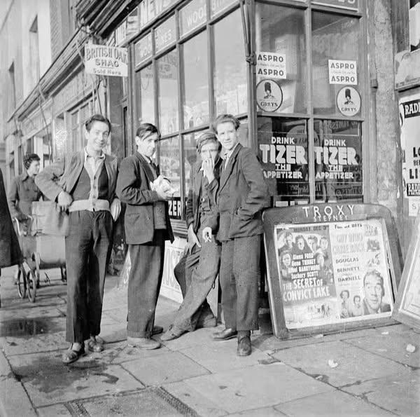 East End, 1951.