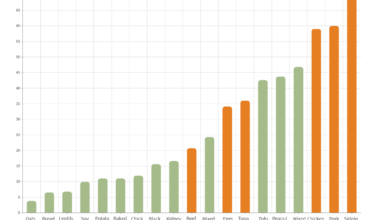 [OC] Food Cost: How much does 1mg Iron cost in the UK (Tesco): Adjusted for Bioavailability