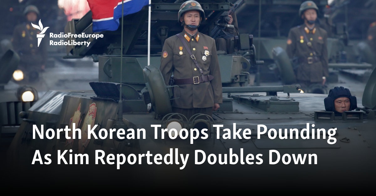 North Korean Troops Take Pounding As Kim Reportedly Doubles Down