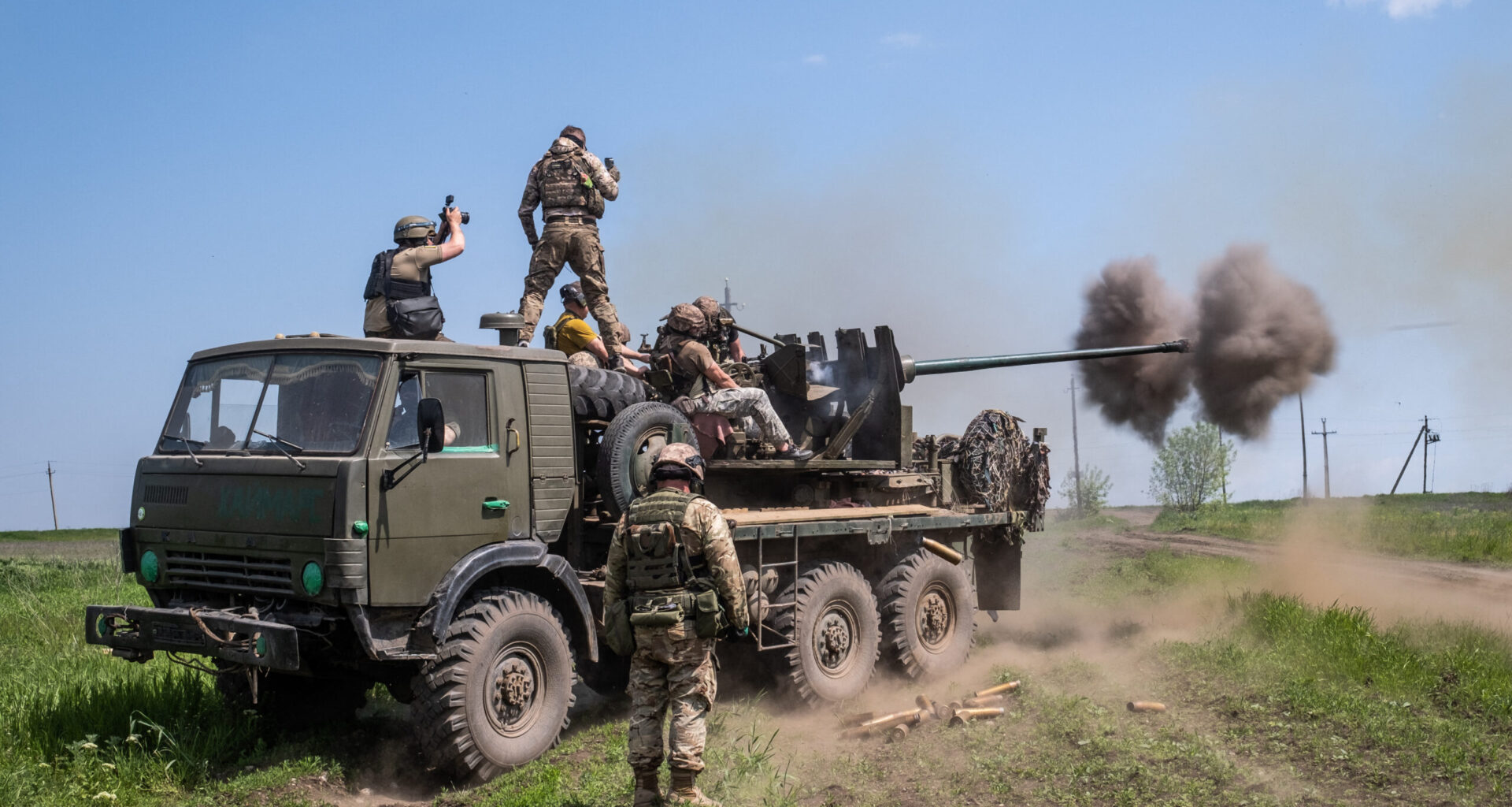 Ukrainian soldiers