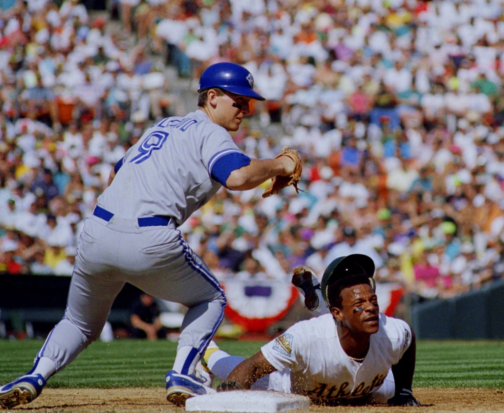 Even at 50, Rickey Henderson was filled with energy