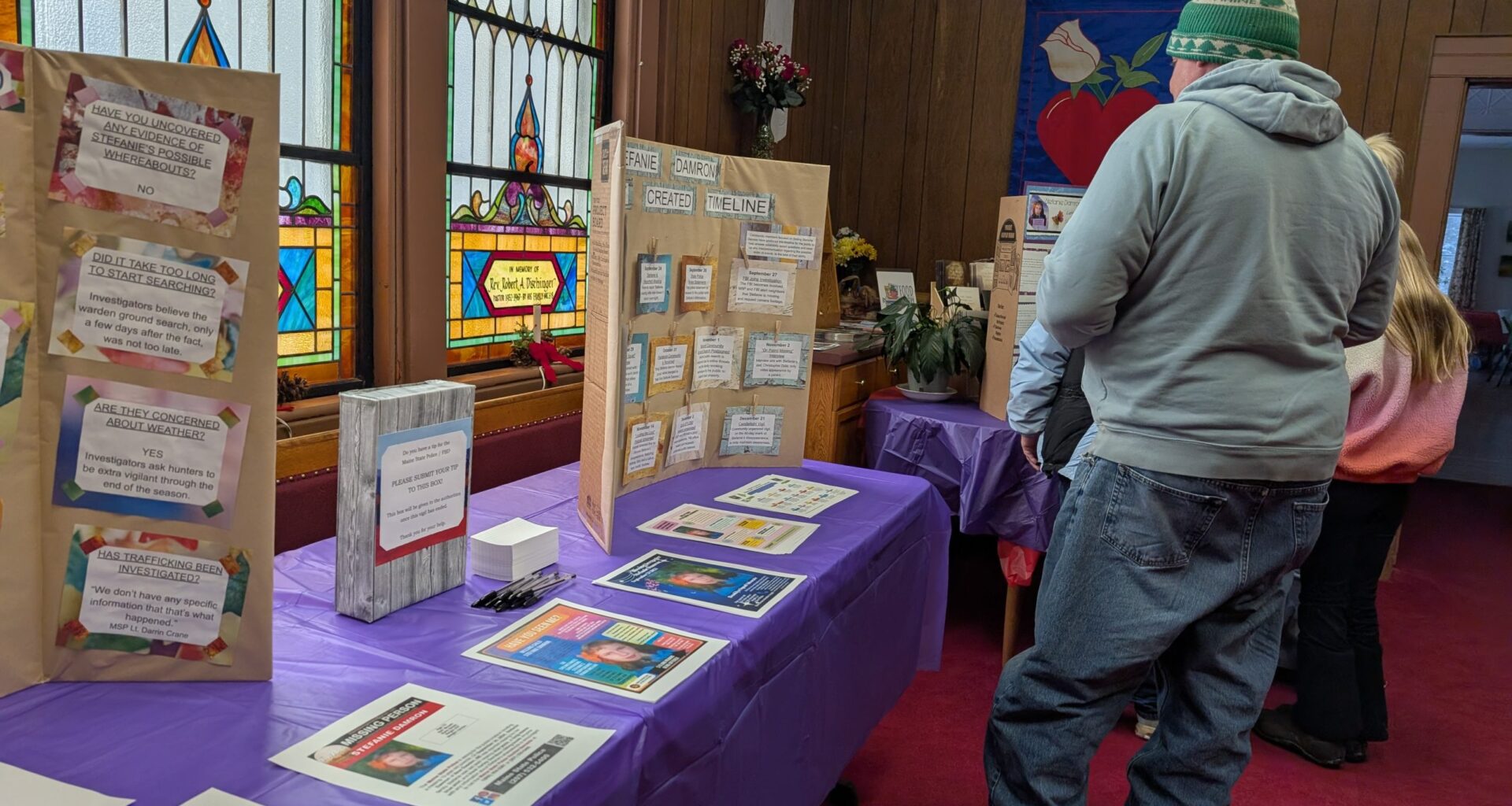 New Sweden holds vigil for missing 14-year-old Stefanie Damron