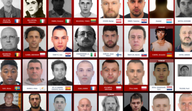 Europol a mis à jour lundi 9 décembre la liste des personnes recherchées pour crimes graves - Crédits : Europol
