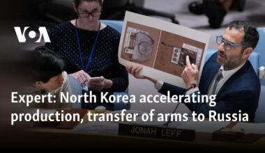 North Korea accelerating production, transfer of arms to Russia 