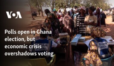 Polls open in Ghana election, but economic crisis overshadows voting