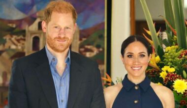 Should Prince Harry-Meghan Markle be back in UK for Christmas? Public poll reveals stunning results (Photo by Handout / Colombian Vice-Presidency / AFP)