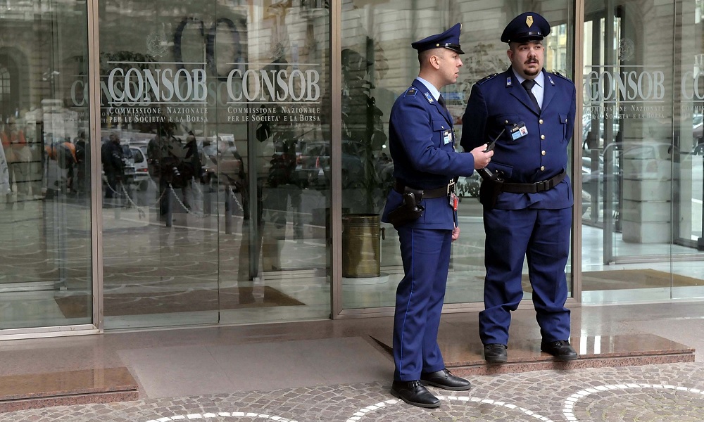 Italy's CONSOB blocks abusive financial services advertisements