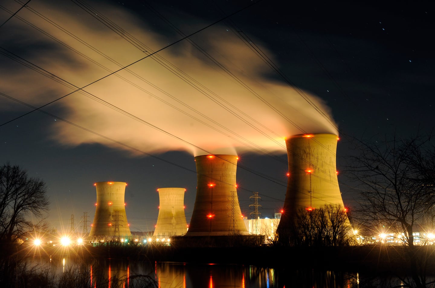 The Three Mile Island nuclear power-generating station in Middletown, Pa., in 2011.