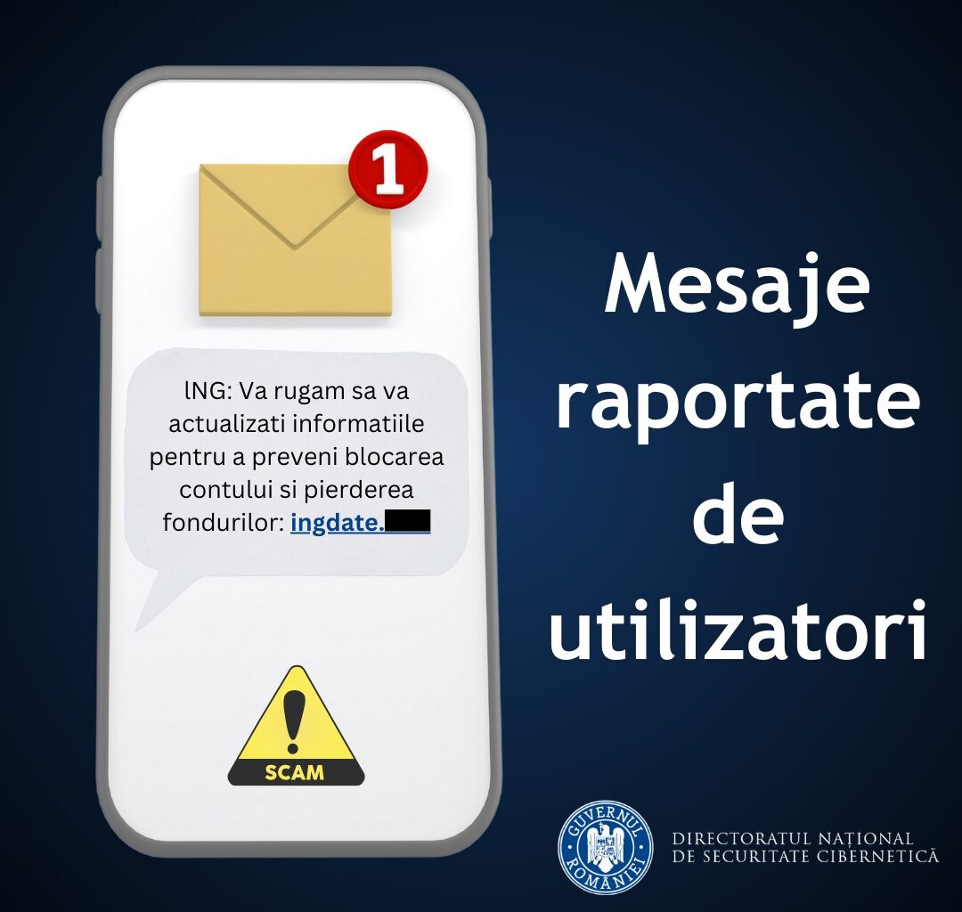 DNSC: Tentativă de fraudă în numele unei bănci cunoscute - Ştiri locale de ultima ora, stiri video