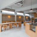 space timefill Coffee Shop / SAISA STUDIO - Interior Photography, Kitchen, Countertop
