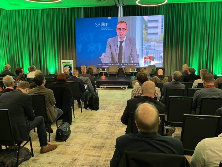 Dirk Schrödter, head of the state chancellery of the northern German state of Schleswig-Holstein, talks about the DAB+ switchover