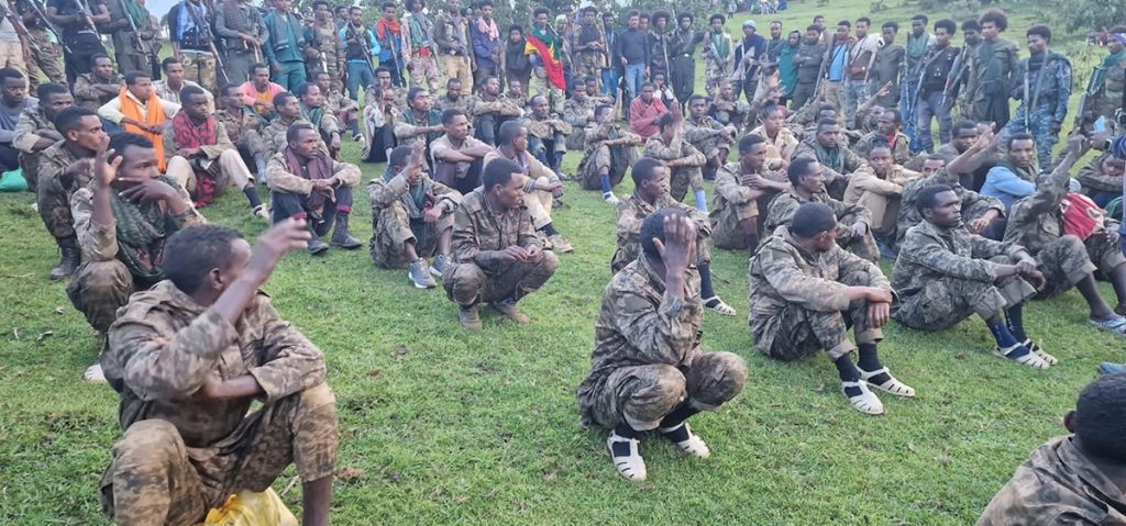 Captured government soldiers _ Ethiopian news