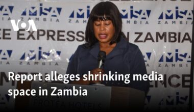 Report alleges shrinking media space in Zambia 