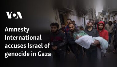 Amnesty International accuses Israel of genocide in Gaza