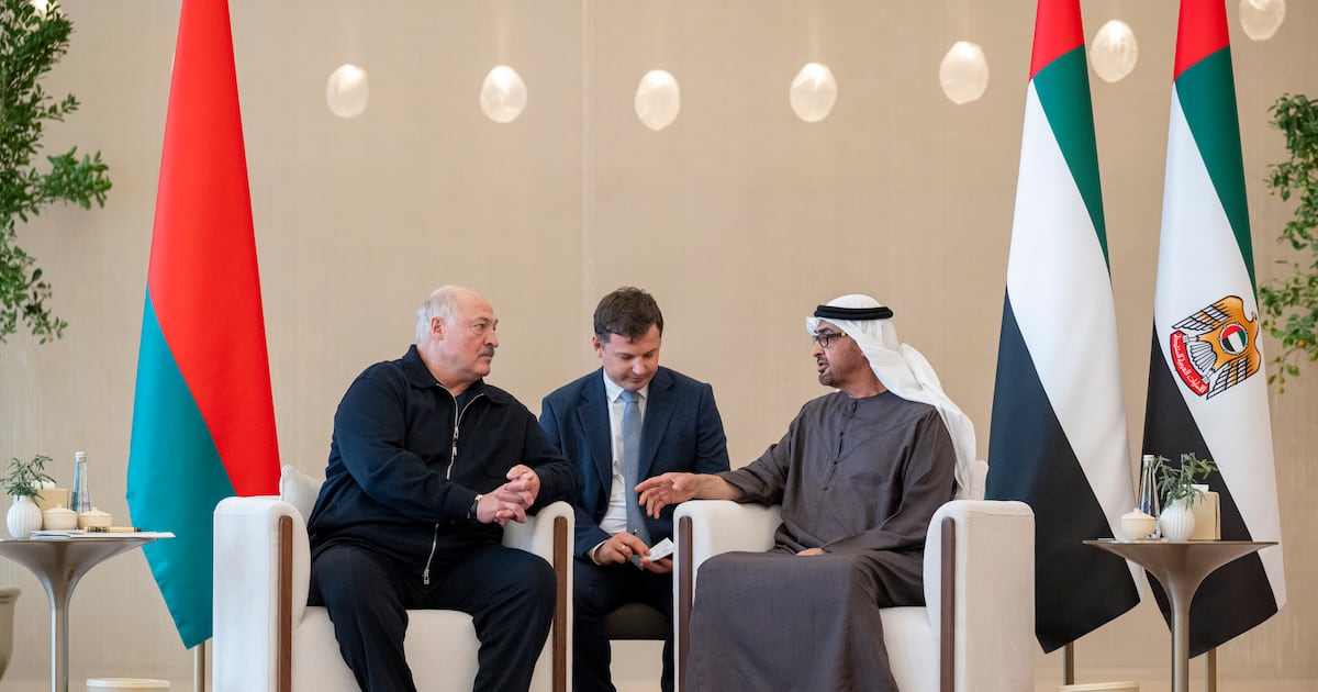 Sheikh Mohamed meets Lukashenko, Belarus President – in pictures