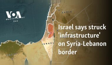 Israel says struck 'infrastructure' on Syria-Lebanon border   