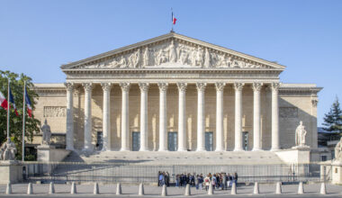 Palais Bourbon in Paris, France