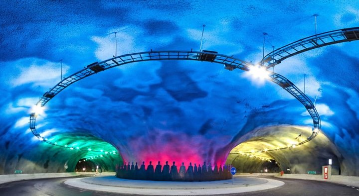 Underwater roundabout Denmark « Euro Weekly News