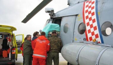 Croatian Air Force saves newborn’s life