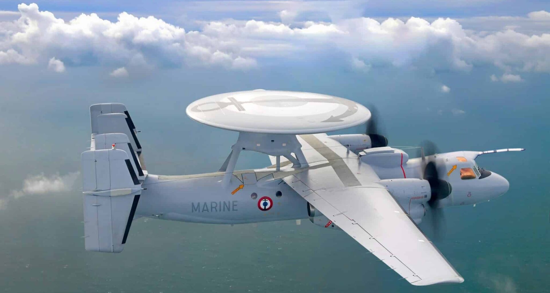 France's First E-2D Advanced Hawkeye Enters Production