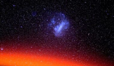 galaxy from space