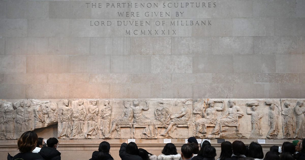 UK insists Parthenon sculptures not on the agenda as Greek PM visits – POLITICO