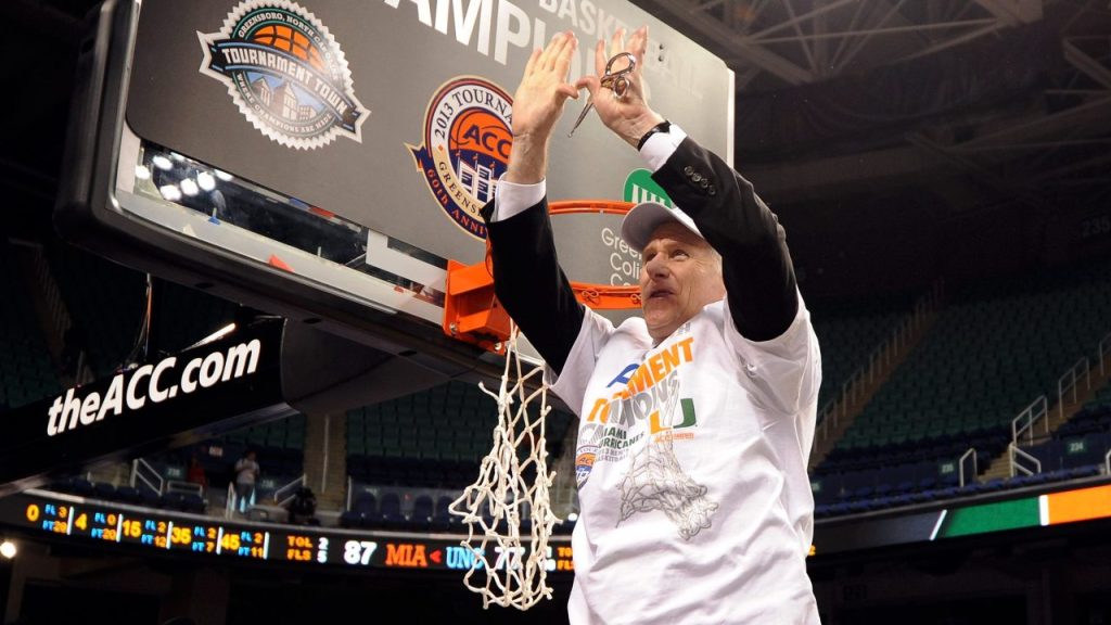 Miami's Jim Larrañaga Retires From College Sports ‘Exhausted'