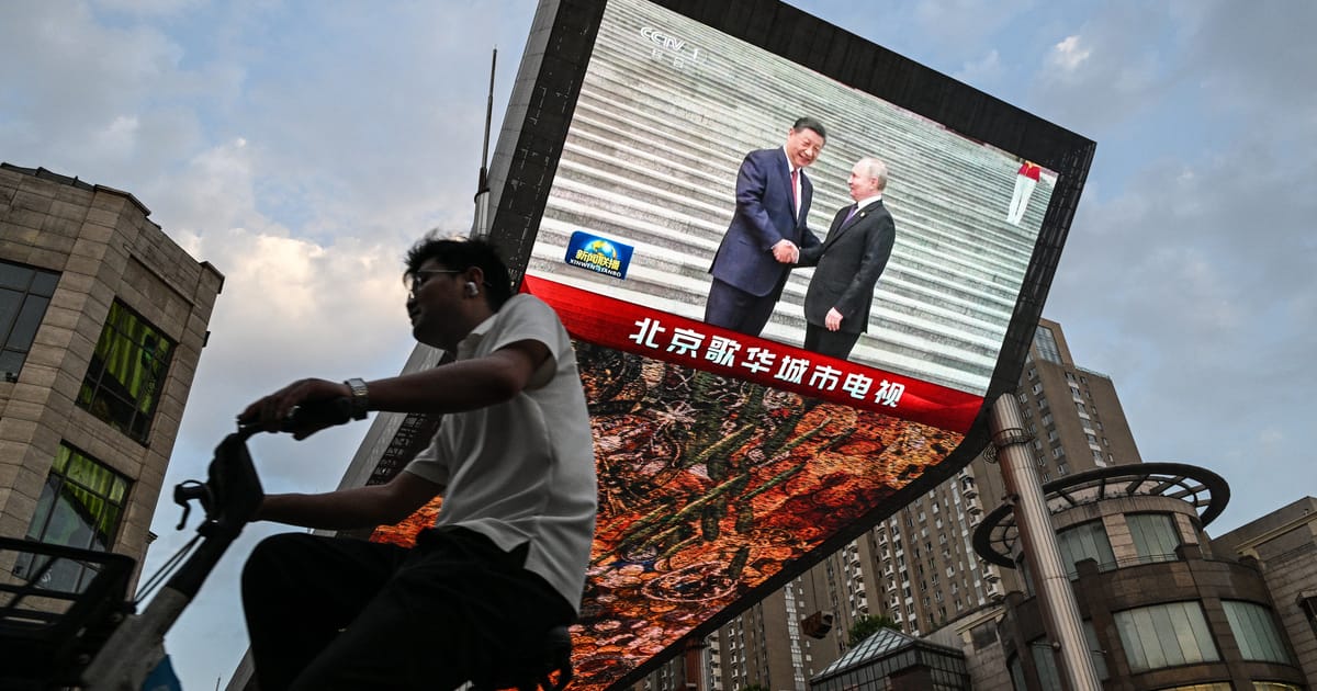 China won’t step in to end the war in Ukraine, warns Lithuanian FM – POLITICO