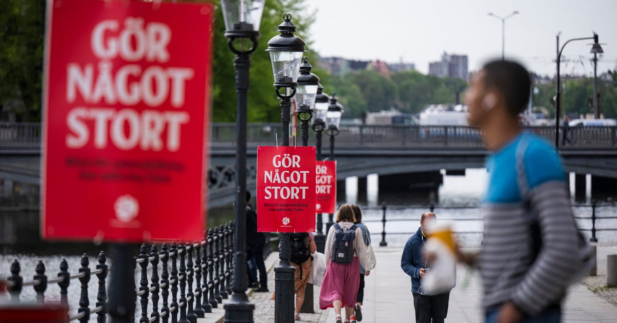 Sweden’s Social Democrats struggle in traditional blue-collar heartlands – POLITICO