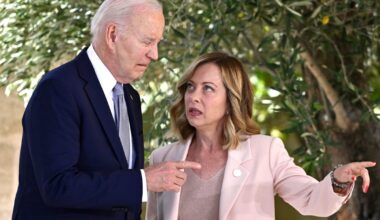 Biden to visit Italian PM Giorgia Meloni in final days of his presidency – POLITICO
