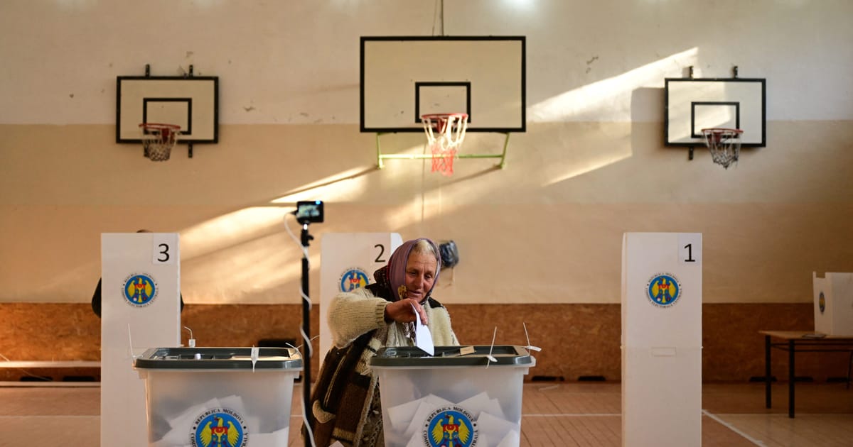 Moldova’s EU dream hangs in balance as referendum result narrows – POLITICO