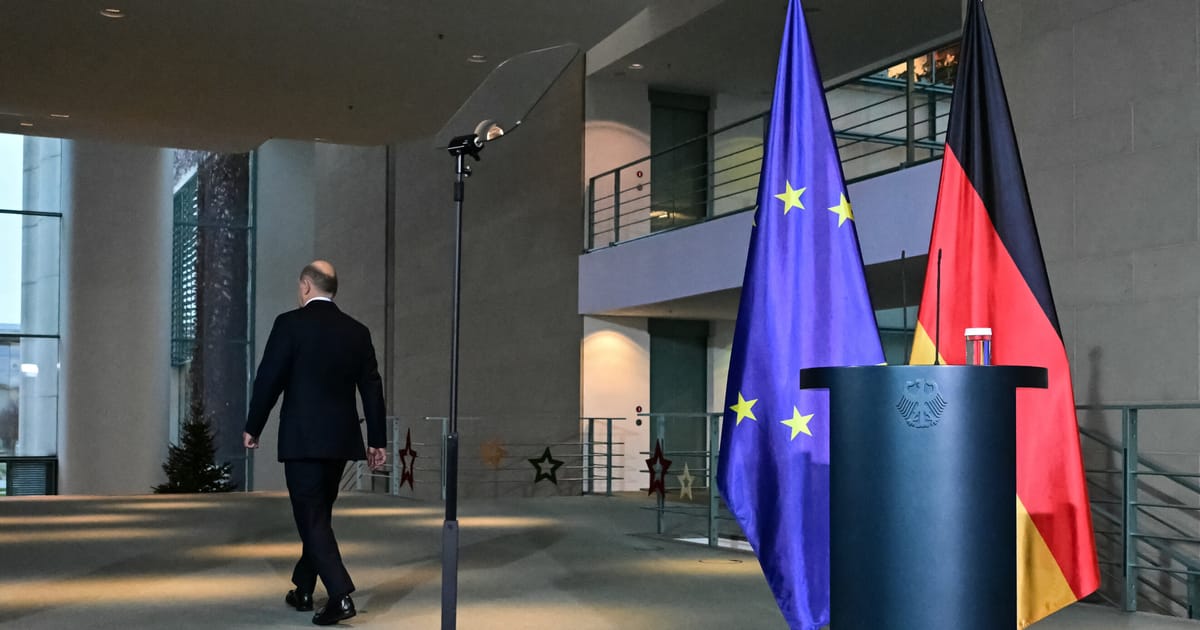 Germany’s Scholz nears his endgame. Here’s what’s going to happen. – POLITICO