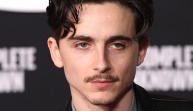 Please Hold Space For Timothée Chalamet’s Little Moustache