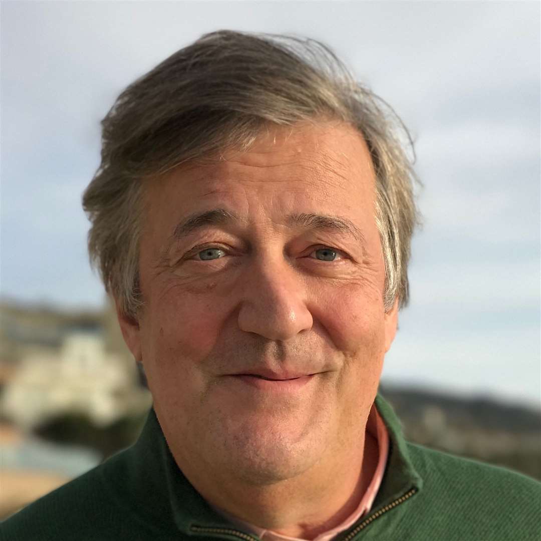 Stephen Fry has given a special message out to students at St Benet's academy. Source: Jungle Public Relations Ltd.